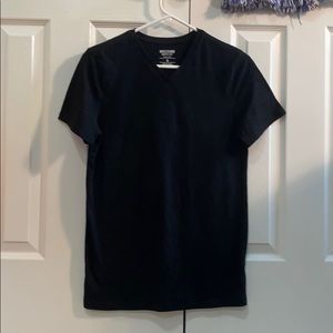 Black V Neck Tshirt